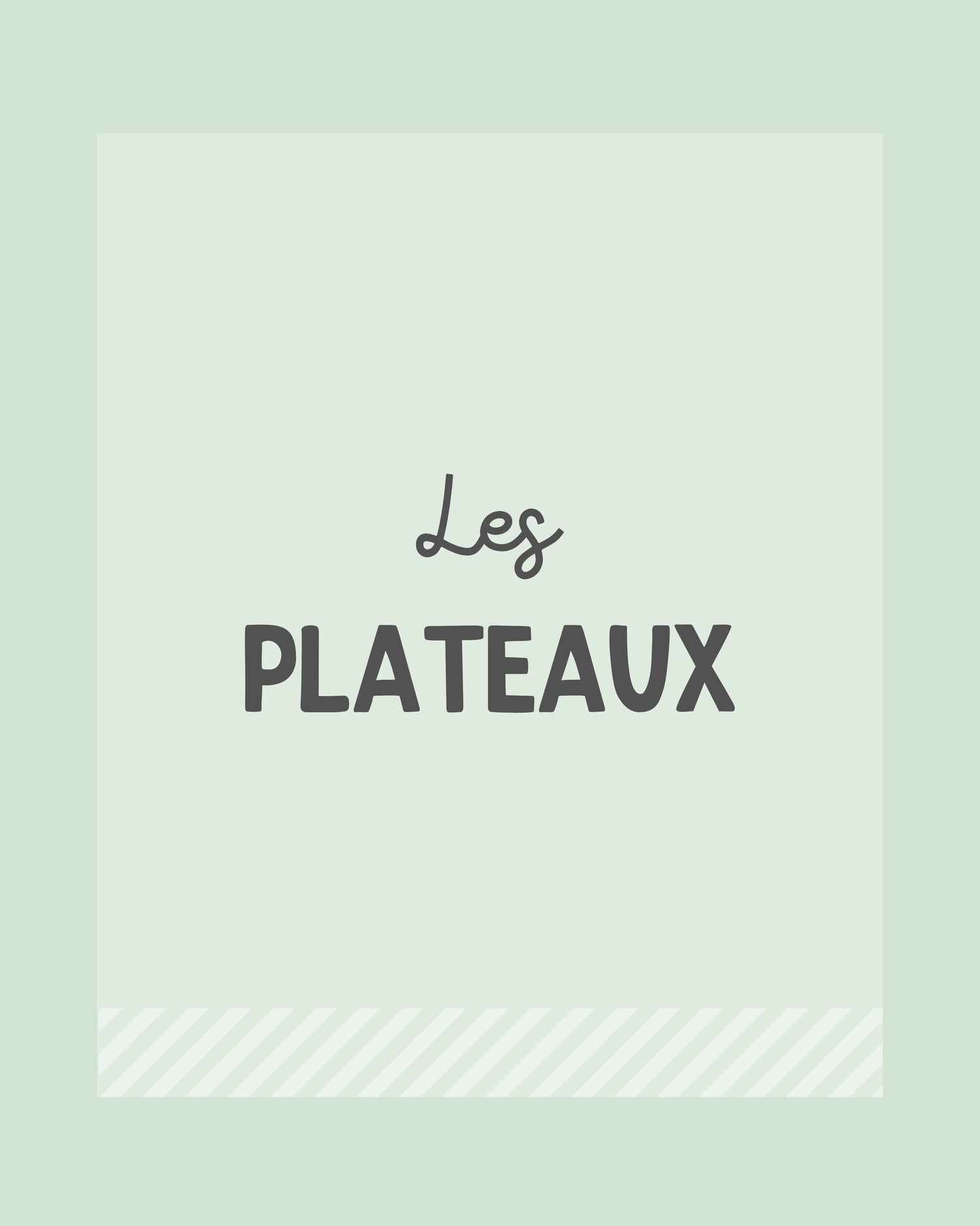Les Plateaux