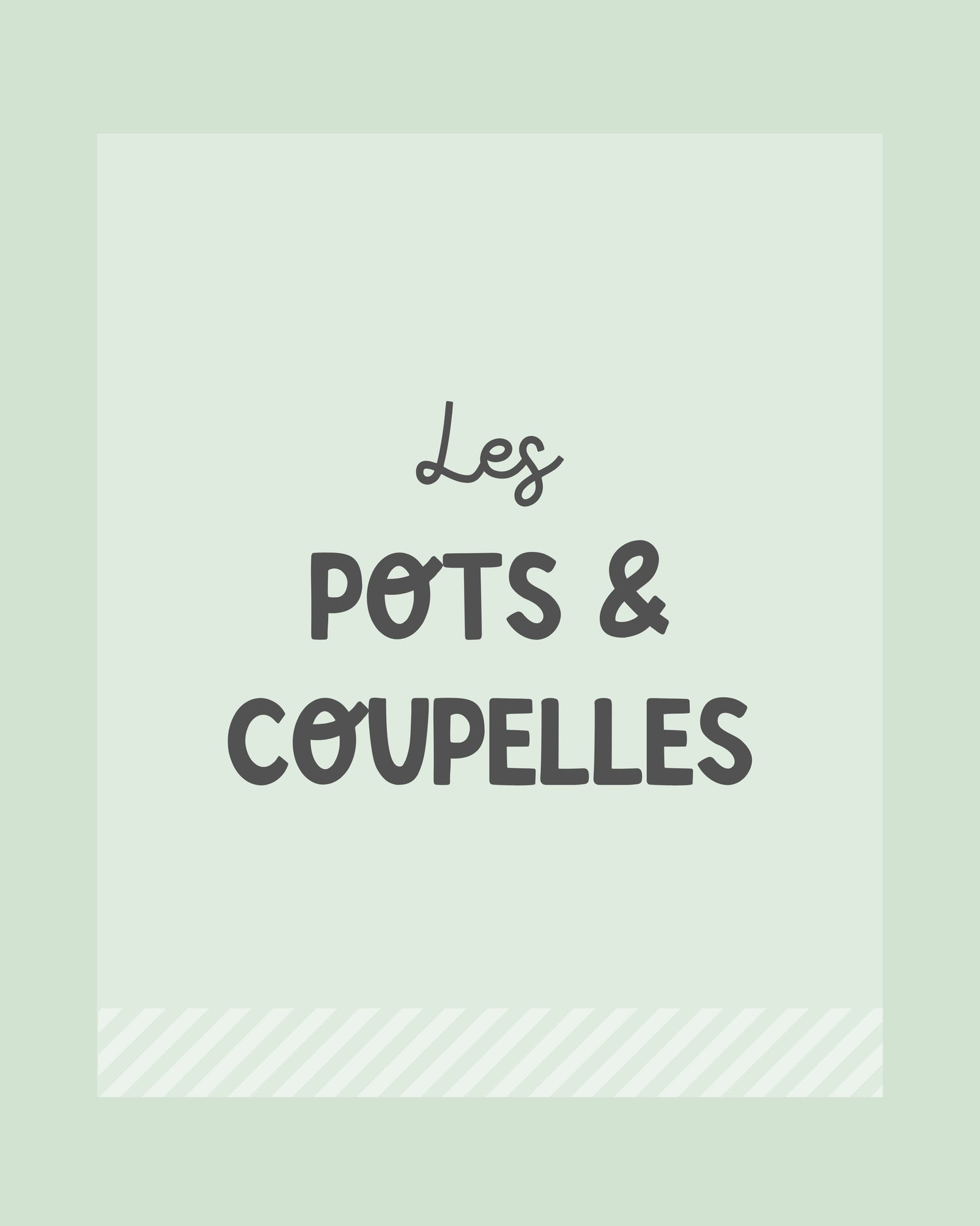 Les Pots & Coupelles
