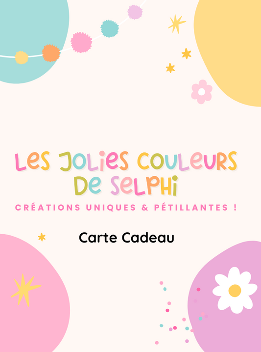 🎁 Carte Cadeau – À offrir en toute liberté